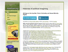 Tablet Screenshot of historiae.org